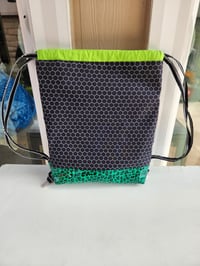 Image 3 of Discharge drawstring backpack **small flaw**