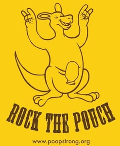 Image of Rock the Pouch T-Shirt (Gold)