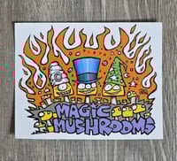 Image 1 of Magic Mushrooms Sticker 
