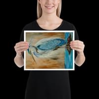 Image 3 of Blue Heron Print