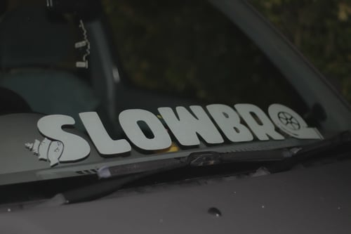 Image of 28" Slowbro Window Banner