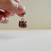 Image 2 of Tawny Tabby Stitch Marker