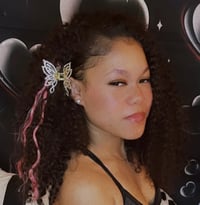 Image 5 of Gold Butterfly Claw Clip