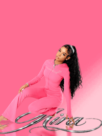 Image 1 of Dark Pink Rhinestones Valentine’s Sets