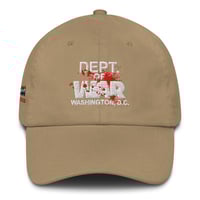 Image 5 of DEPT of WAR Dad hat 1