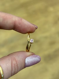 Image 3 of Pink Princess Cut Sapphire