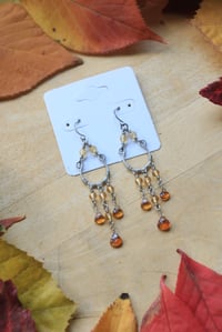 Image 5 of Mini Teardrop Chandelier Earrings