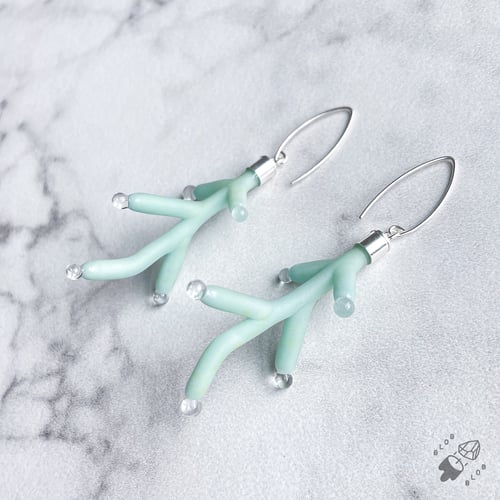 Image of Baby Blue Branch Dangles