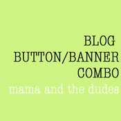 Image of blog banner and button combo