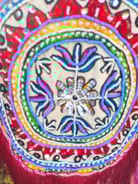 Image 6 of Fiesta fringe kaftan - sample - only one available 8-16uk