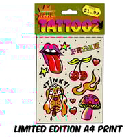Image 1 of Fake Tattooz - Limited Edition Print