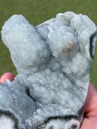 Image 3 of Druzy Amethyst with Polished Stalactites Edges #955