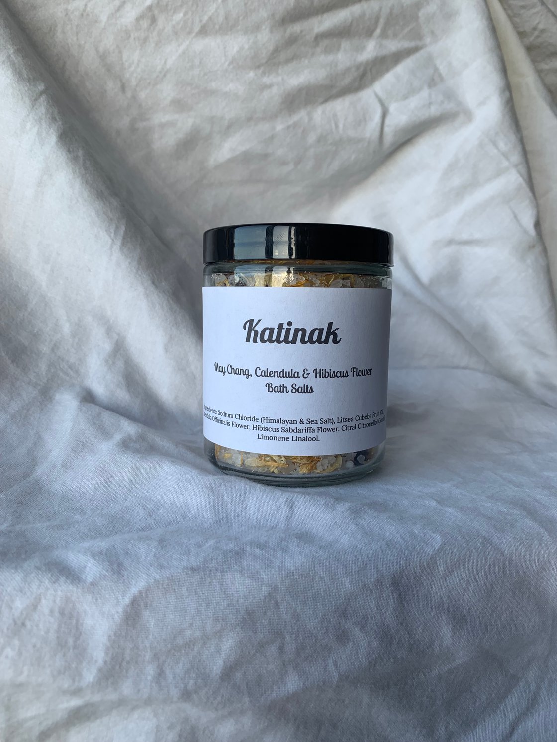 Image of May Chang, Calendula & Hibiscus Flower Bath Salts