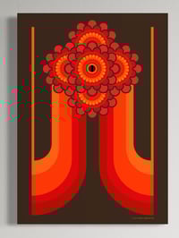 Image 1 of 'Rise Above' 250gsm Matt Art Print Vintage Groove Design
