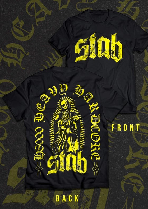 Image of STAB - SACRED DEATH T-SHIRT