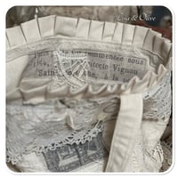 Image 7 of vintage french lace bucket bag 