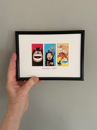 Image 9 of The Dandy Beano Collection c 1990, framed  vintage cards