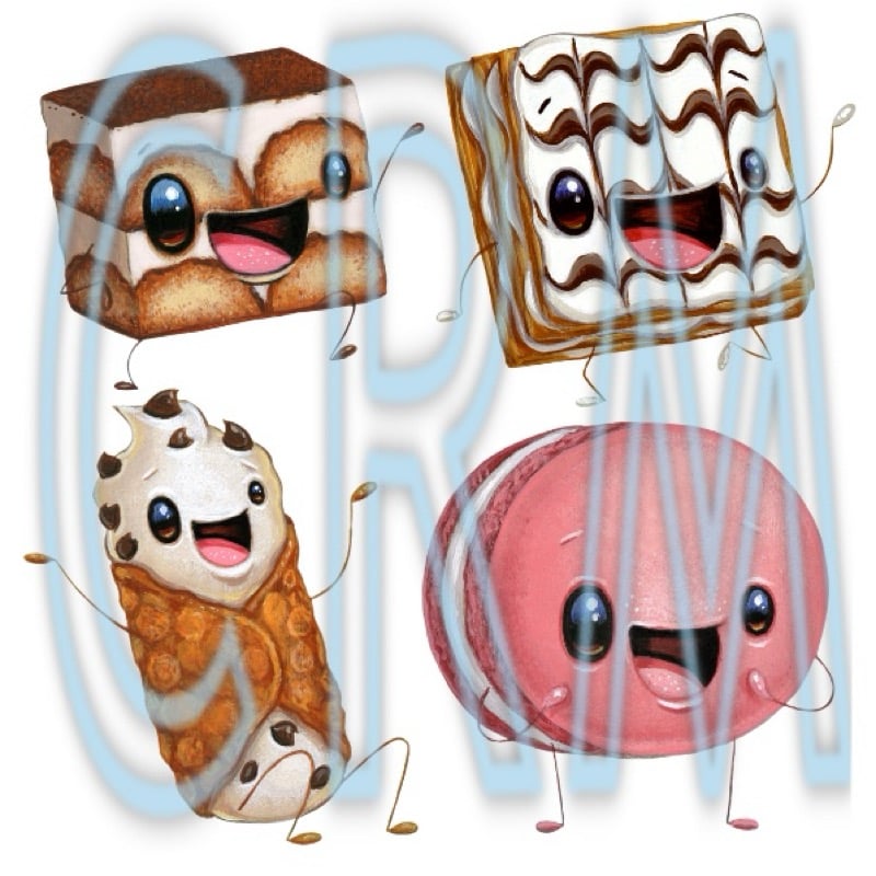 Image of Pastries 2 Tubes