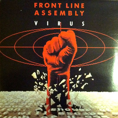 FRONT LINE ASSEMBLY-Virus 12" Vinyl/Out Of Print-STILL SEALED