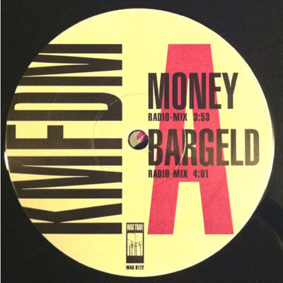 KMFDM-Money/Bargeld PROMO 12" Vinyl/Original-Out Of Print