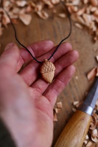 Image 6 of Acorn-  Pendant Necklace 