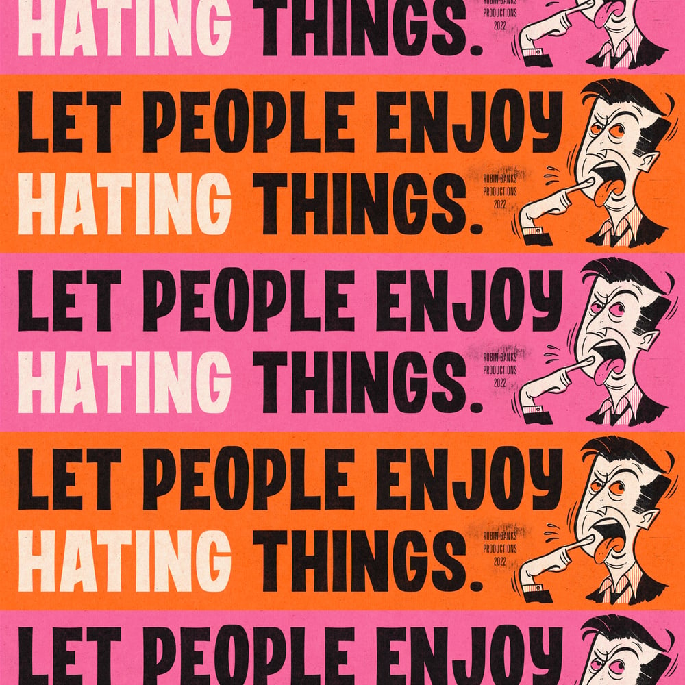 Image of Hater Sticker