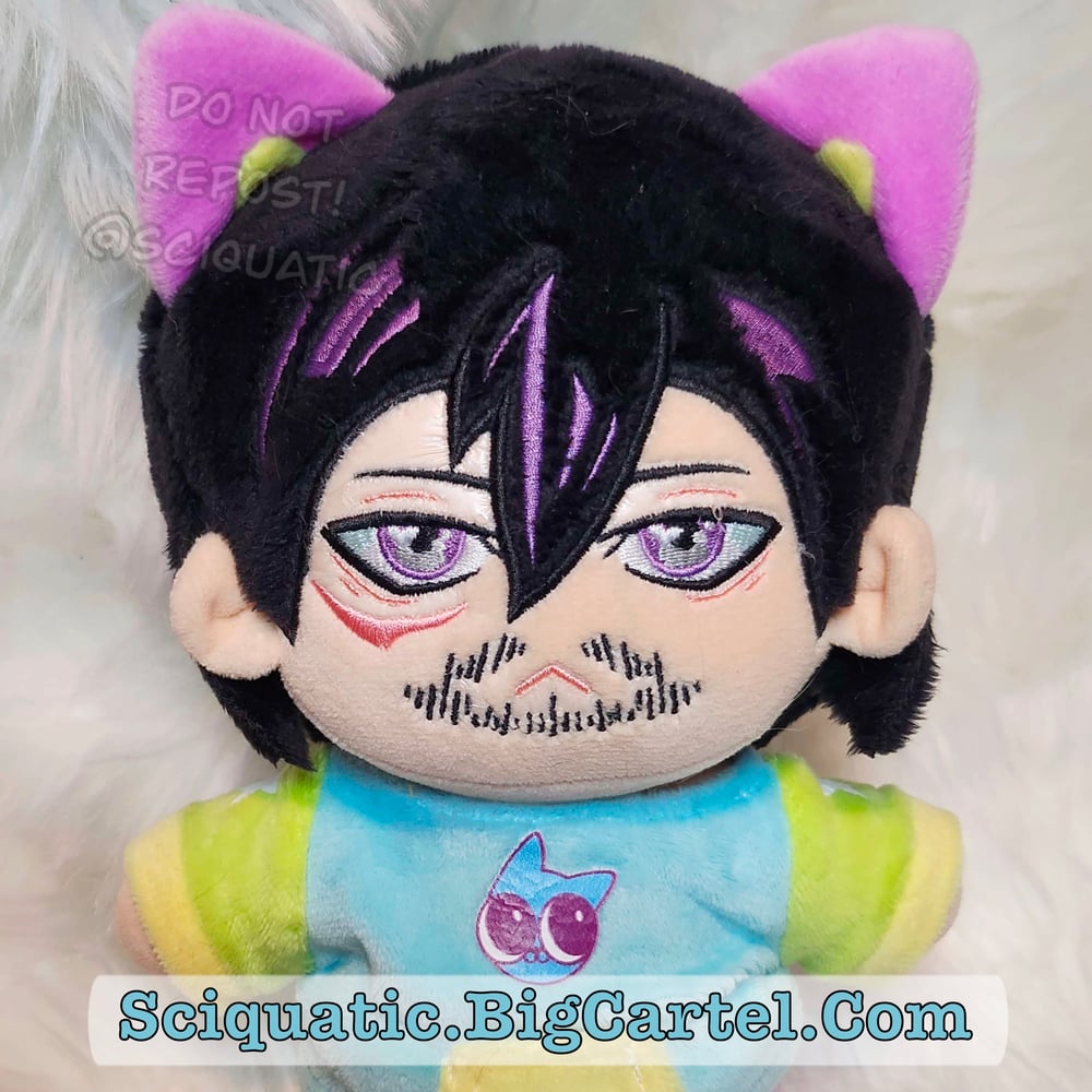 Image of Pastel Cat Teacher Plush