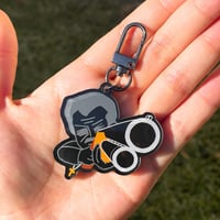 Image 3 of John Ward and Father Garcia acrylic charms from Faith: The Unholy Trinity