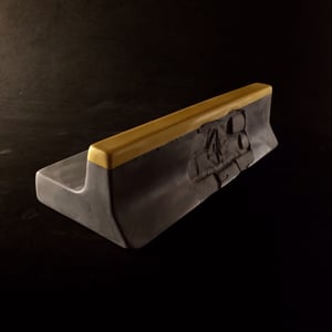 Image of Wired Ramps Jersey Ledge (Dark Grey and Yellow Stone, not paint)