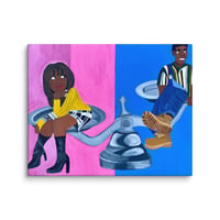 Image 2 of Societal Imbalance Canvas Print