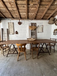 Image 14 of La table campagne sur tréteaux 