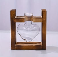 Image 3 of Heart Shaped Propagation Glass