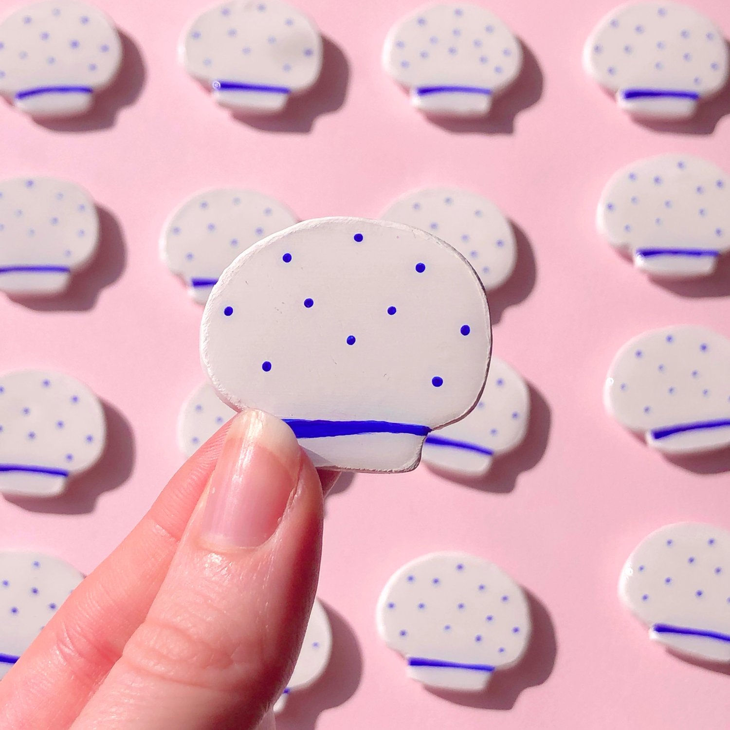 Image of Handmade Mushroom Mangets 