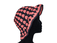 Image 1 of Coral/Black Bucket Hat
