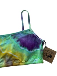 Image 3 of L (38) Bralette in Bright Geode Ice Dye