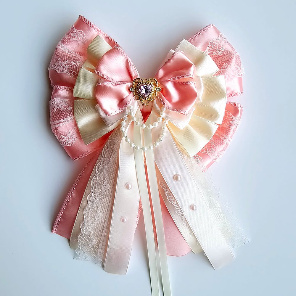 Image of 'Blush Pearl' Lightstick Bow