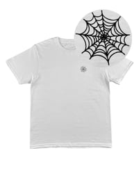 Image 1 of COBWEB LOGO T-SHIRT WEISS
