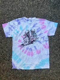 Image 1 of Tie Dye Panhead (Purple/pink) 