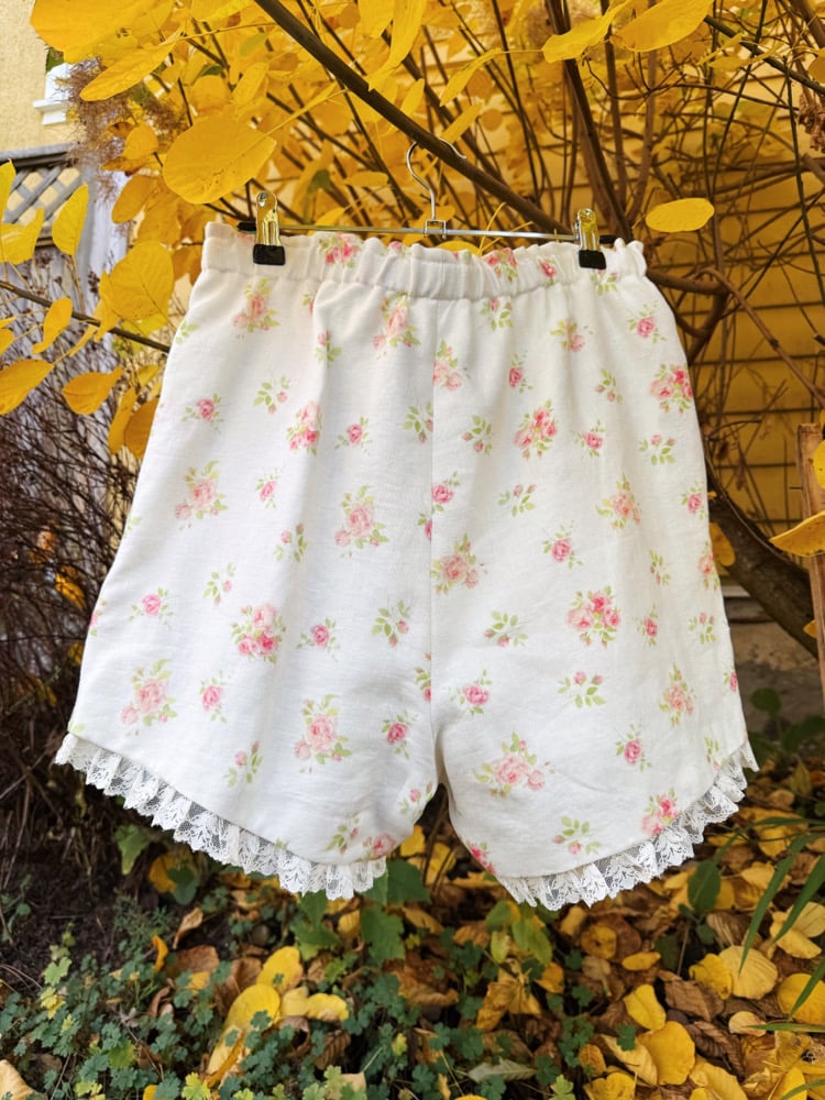 Image of High Waisted Ruffle Shorts — Nibblers