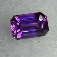 Image 18 of Heated Natural Tanzanite Purple pink, emerald cut, 6.75ct