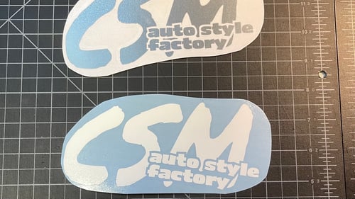 Image of Auto Style Factory diecut