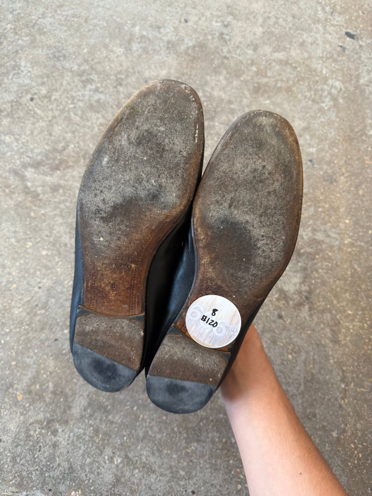 Image of Gucci Brixton Horsebit Loafers 