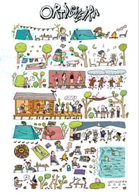 Poster Ortigueira (Versión amable blanco)