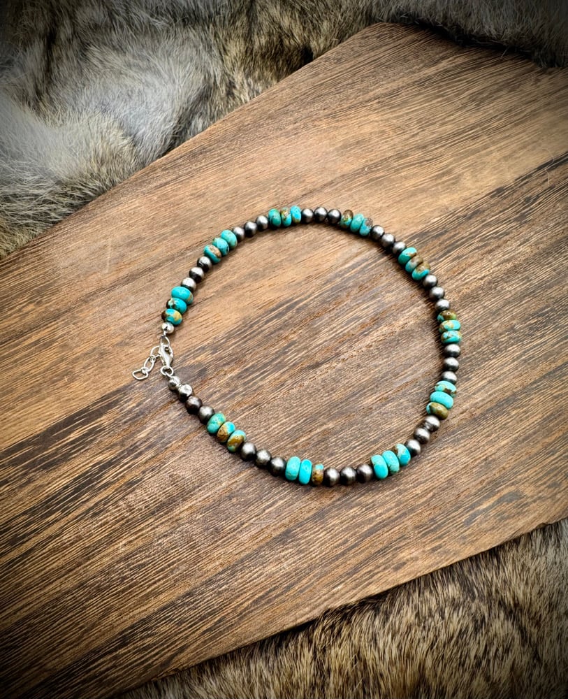 Image of Sterling & Kingman Anklet - 10.5”