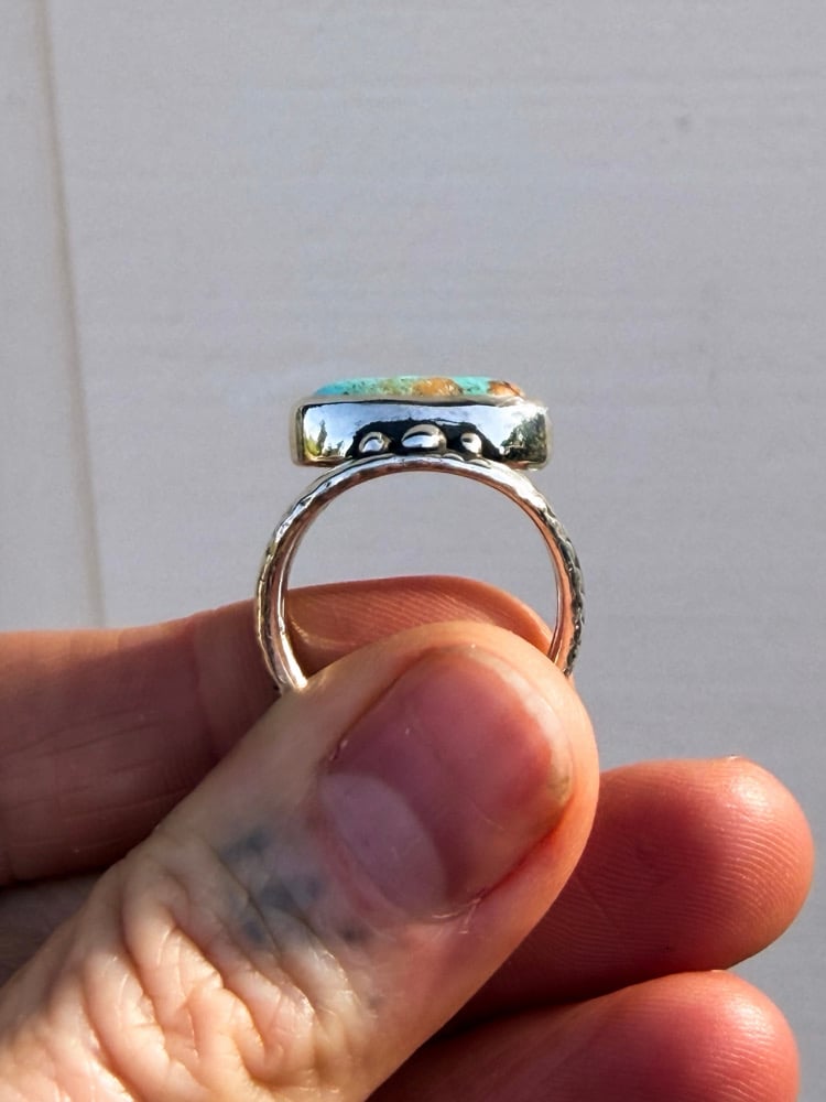 TURQUOISE PASSAGE RING / Size 6.5 Image 2