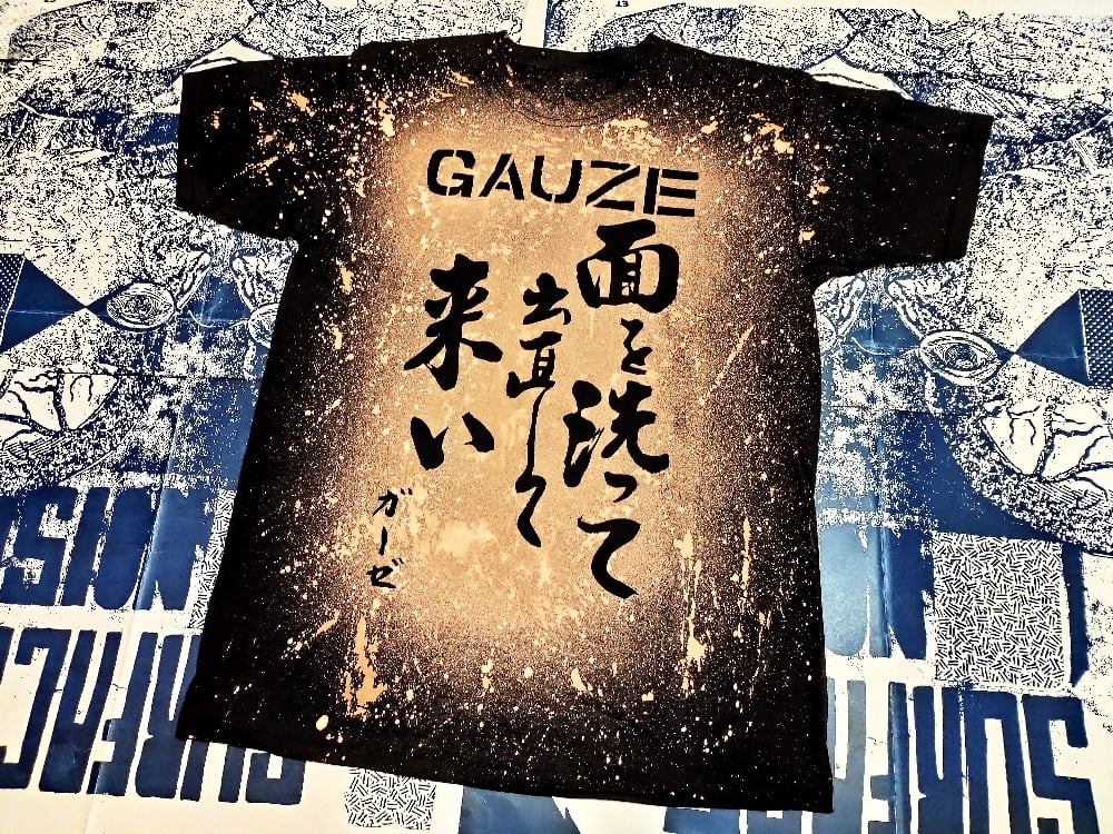 Gauze bleached tee