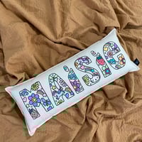 Image 3 of Girlie Mix Personalised Name Cushion