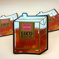 Loco Black Tea Weatherproof Sticker