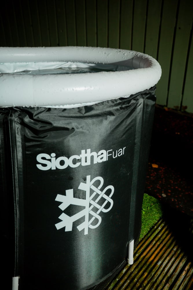Sioctha Fuar Ice Bath
