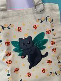 Image 2 of FAIRYCAT TOTE BAG
